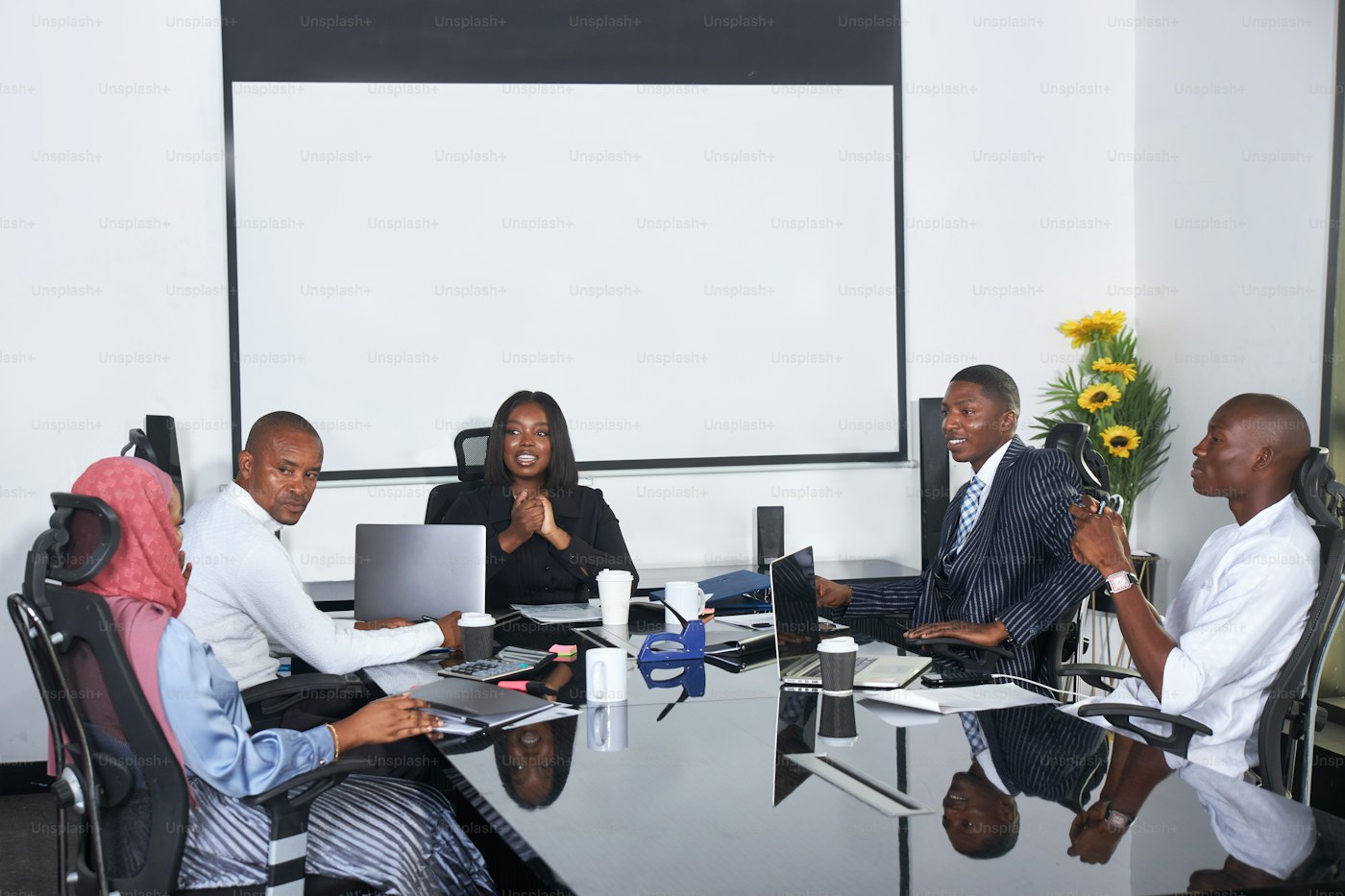 Réunion d'équipe Tech Pôle Expertise à Ouagadougou